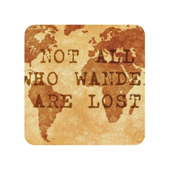 Xecao Not All Those Who Wander Are Lost2 for Fridge Magnets - Fun Decorative Refrigerator Magnets, Cute and Soft for Stylish Kitchen Accents