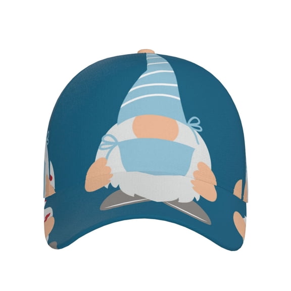 Xecao Nurse Doctor Gnomes for Baseball Cap: Unisex, crafted from classic polyester twill fabric, featuring a soft unconstructed design