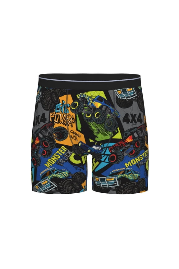 Off-Road Vehicle Print Boxer Briefs for Men's Stretch Moisture-Wicking Underwear, Mid-Rise Classics breathable fabric