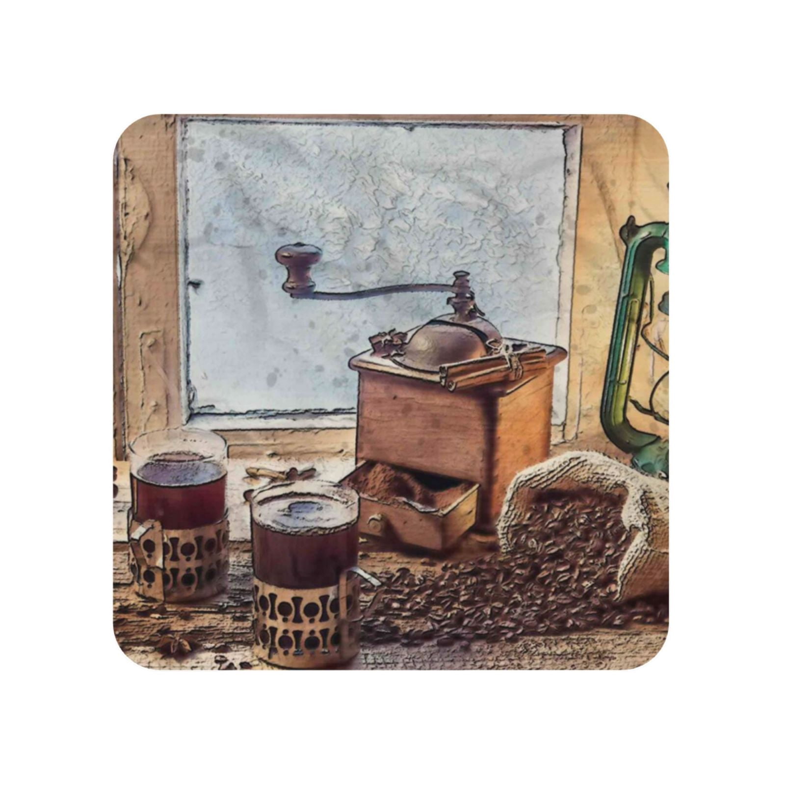Xecao Oil Lamp Coffee Beans for Fridge Magnets - Fun Decorative ...