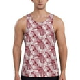 thumbnail image 1 of Xecao Orchids Flowers Men's Tank Top Workout Quick Dry Sleeveless Gym Jogging Muscle Shirts Summer Swim Beach Tops, 1 of 9