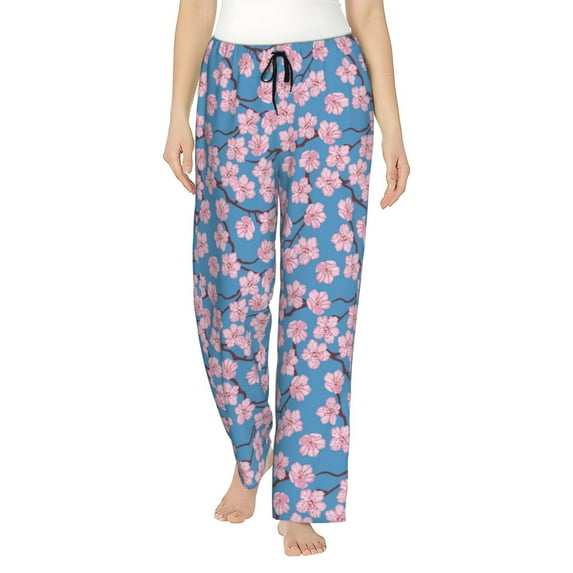 Xecao Orchids Flowers Women's Straight Lounge Pajama Pants: The Epitome of Relaxed Sleepwear