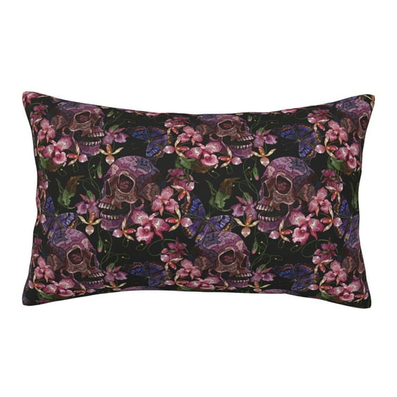 Xecao Orchids Flowers for Decorative Throw Pillow Case for Couch,Sofa or Bed Set,Pillow Cover for Sofa Home Decor Ideal Gift-20"x30"