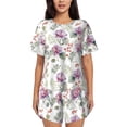 thumbnail image 1 of Xecao Orchids Flowers print Swimsuit for women, Summer-ready, sporty style.Quick-dry fabric. Many sizes & colors., 1 of 9