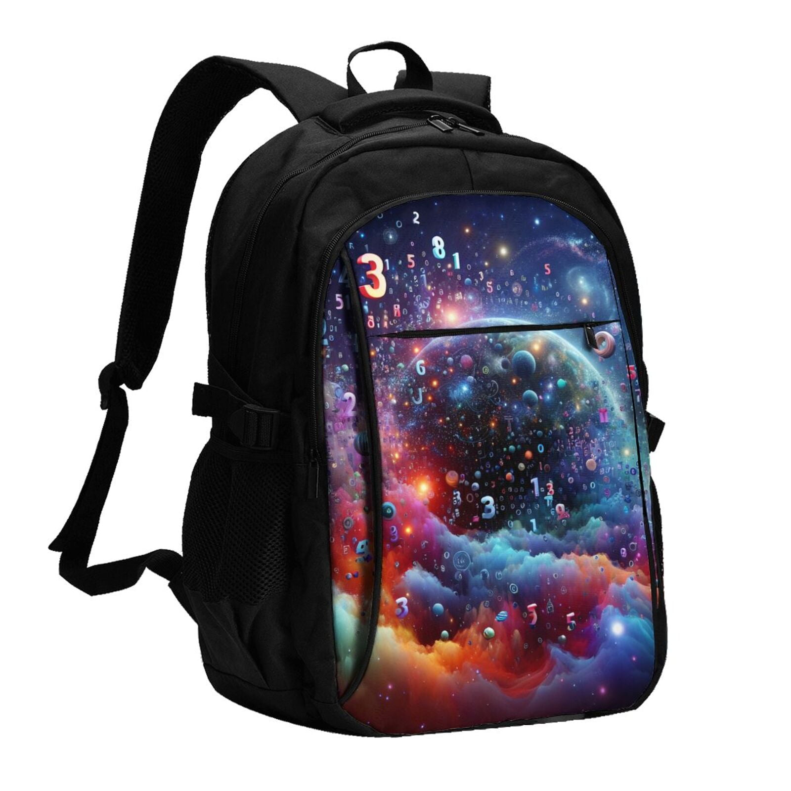 Xecao Outer Space Floating Numbers And Letters for Travel Laptop ...
