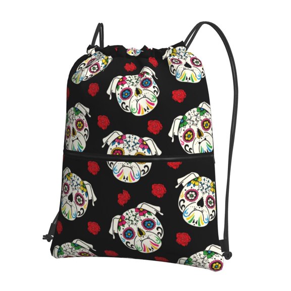Xecao PUG for Drawstring Bags,Pull String Backpack Bags,String Bag Sackpack