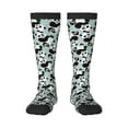 thumbnail image 1 of Xecao Panda And Eucalyptus Print Compression Socks for Both Men And Women for Running, Travel, Flight, Nurse, 1 of 6