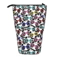 thumbnail image 1 of Xecao Panda And Glasses Print Telescopic Pencil Bag Pen Holder Pop Up Stationery Case Stand-up Retractable Transformer Bag Standing Organizer, 1 of 6