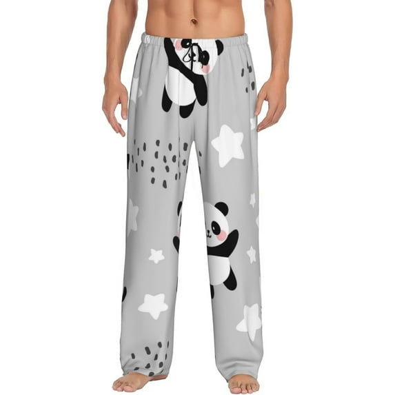 Xecao Pandas Men's Straight Lounge Pajama Pants: The Ultimate in Comfortable Sleepwear