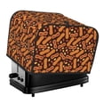 thumbnail image 1 of Xecao Peanuts2 Print 4 Slice Toaster Cover with Pockets, Small Appliance Cover, Dust and Fingerprint Protection, Machine Washable, 1 of 7