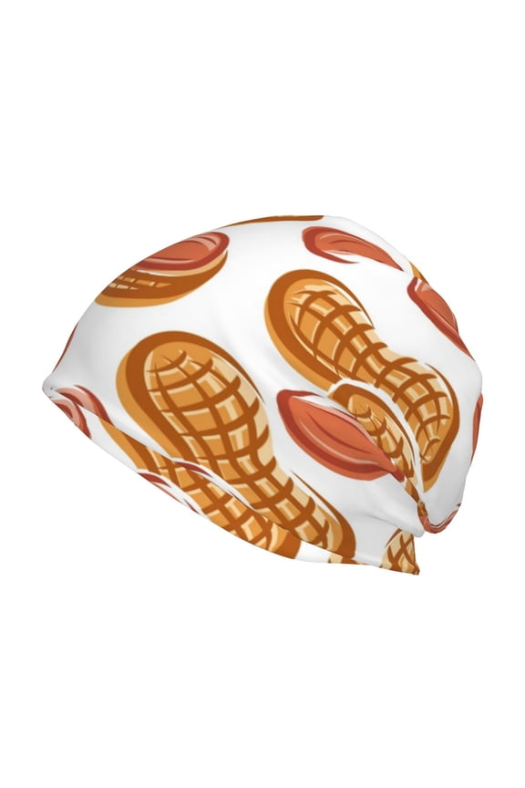 Peanuts4 Print Knit Hat,Winter Beanie for Men Women, Beanie Soft Warm Ski Stocking Cuffed Cap