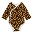 thumbnail image 1 of Xecao Peanuts5 Print Baby unisex-baby Cotton Long-sleeve Bodysuits-6 Months, 1 of 6