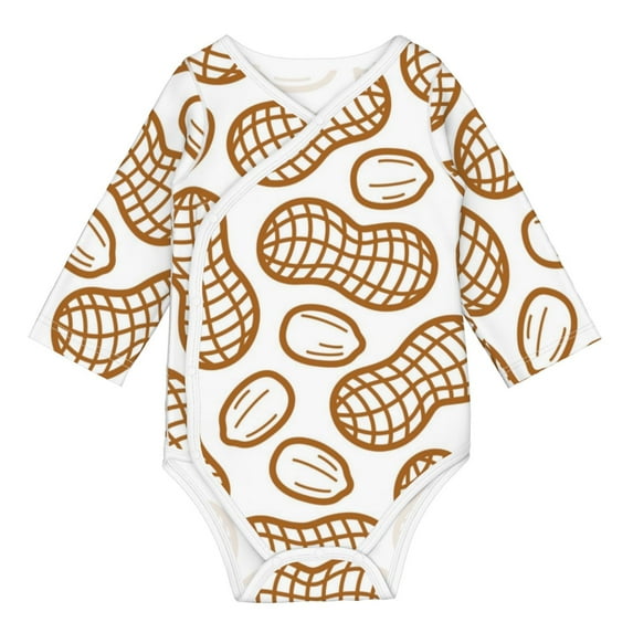 Xecao Peanuts7 Print Baby unisex-baby Cotton Long-sleeve Bodysuits-12 Months