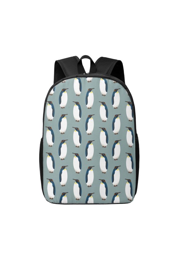 Penguin print Travel Backpack, Large Computer Backpack for Men Women, College School Rucksack Book Bag