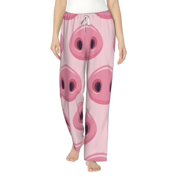 Xecao Pig Nose Women's Straight Lounge Pajama Pants: The Epitome of Relaxed Sleepwear