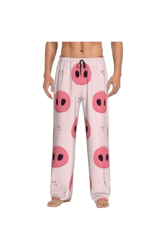 Pig Noses Men's Straight Lounge Pajama Pants: The Ultimate in Comfortable Sleepwear