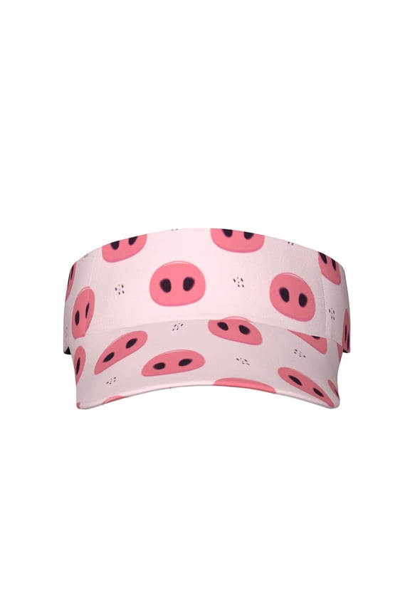 Pig Noses for Adult Sun Cap offers versatile sun protection with adjustable Velcro for a secure fit.
