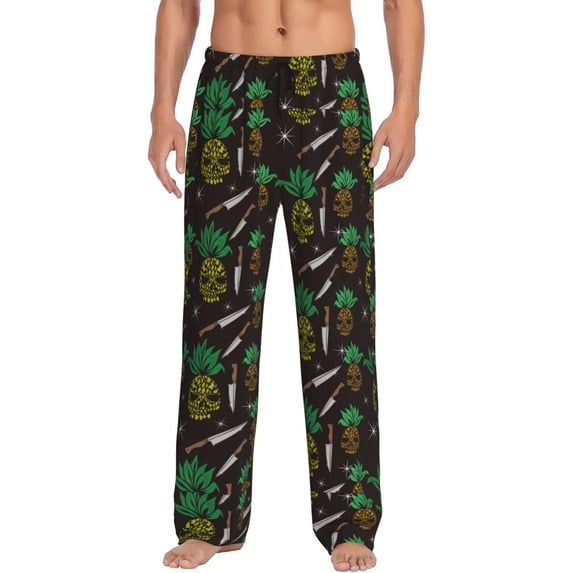 Xecao Pineapples Men's Straight Lounge Pajama Pants: The Ultimate in Comfortable Sleepwear