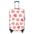 thumbnail image 1 of Xecao Pink Hearts1 print Elastic Luggage Cover, with double-sided print , is perfect for travel, business, and daily use, 1 of 9
