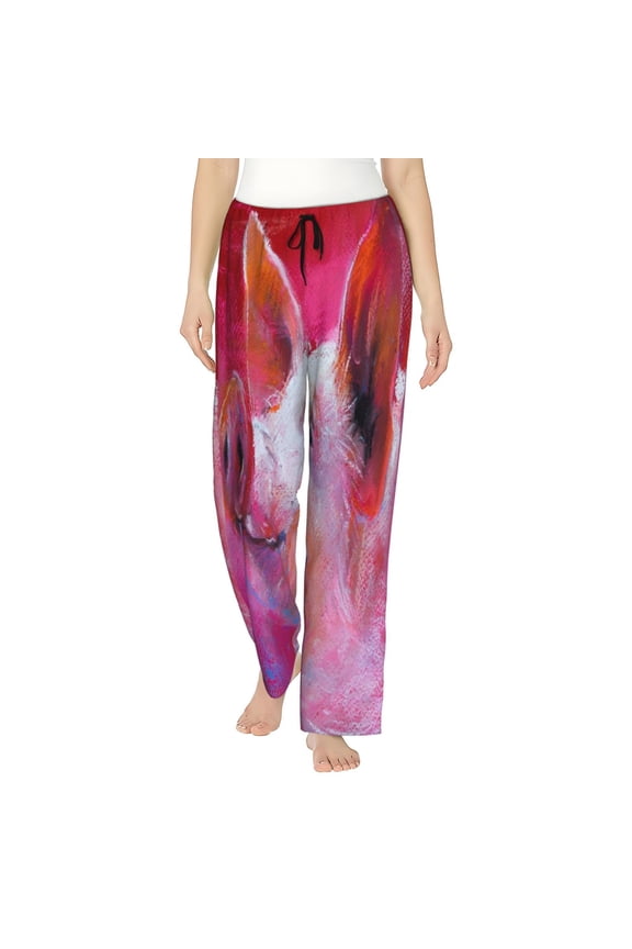 Pink Pig Women's Straight Lounge Pajama Pants: The Epitome of Relaxed Sleepwear