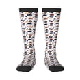 thumbnail image 1 of Xecao Pirate Theme Print Compression Socks for Both Men And Women for Running, Travel, Flight, Nurse, 1 of 6