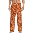 thumbnail image 1 of Xecao Pizza Men's Straight Lounge Pajama Pants: The Ultimate in Comfortable Sleepwear, 1 of 9