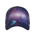 thumbnail image 1 of Xecao Planets Stars And Galaxies1 for Baseball Cap: Unisex, crafted from classic polyester twill fabric, featuring a soft unconstructed design, 1 of 5