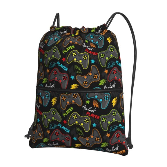 Xecao Play Game3 for Drawstring Bags,Pull String Backpack Bags,String Bag Sackpack