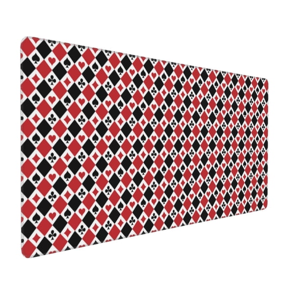 Xecao Playing Cards Print Large Mouse Pad, 16x35.5in Mousepad ...