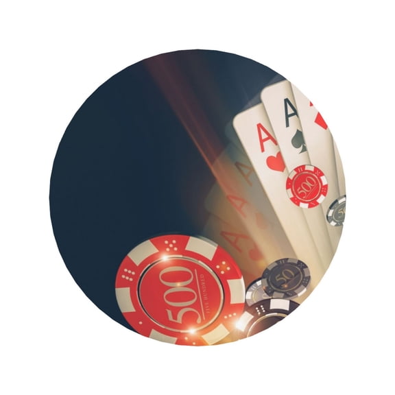 Xecao Poker Chips for Fridge Magnets - Fun Decorative Refrigerator Magnets, Cute and Soft for Stylish Kitchen Accents