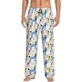 thumbnail image 1 of Xecao Poodle Dog Men's Straight Lounge Pajama Pants: The Ultimate in Comfortable Sleepwear, 1 of 9