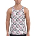 thumbnail image 1 of Xecao Poodle Dog Men's Tank Top Workout Quick Dry Sleeveless Gym Jogging Muscle Shirts Summer Swim Beach Tops, 1 of 9