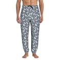 thumbnail image 1 of Xecao Poodle Dog Print Active Tech Joggers for Men, Mens Sweatpants Lounge Pants with Pockets-Small, 1 of 5