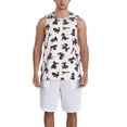 thumbnail image 1 of Xecao Poodle Dog print basketball shirt for both men and women, a unisex basketball jersey perfect for theme parties-4X-Large, 1 of 6