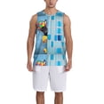 thumbnail image 1 of Xecao Prague Ratter Dog in Bathtub print basketball shirt for both men and women, a unisex basketball jersey perfect for theme parties-XX-Large, 1 of 6