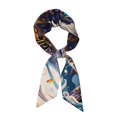 thumbnail image 1 of Xecao Psychedelic Shark Artwork Pattern Large Satin Head Scarf - Satin Hair Scarves Silk Bandana Scarf Headscarf Silk Feeling Scarf for Women, 1 of 6