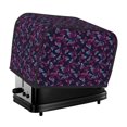 thumbnail image 1 of Xecao Purple Butterfly Print 2 Slice Toaster Cover with Pockets, Small Appliance Cover, Dust and Fingerprint Protection, Machine Washable, 1 of 7
