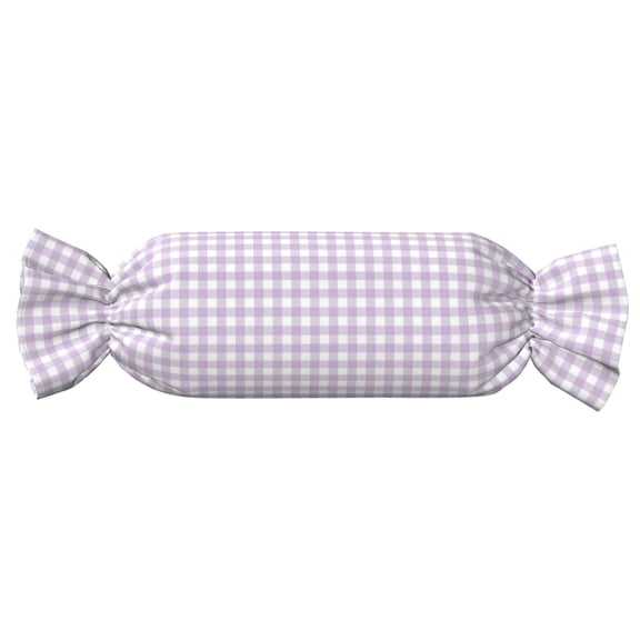 Xecao Purple Checkboard Print+Candy-Inspired Plush Pillow for Men Women Suitable for Beds, Sofas, Game Rooms Drawstring Closure
