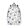 thumbnail image 1 of Xecao Purple Chicory for Canvas College Laptop Backpack, Durable Rucksack Travel Notebook Bag School Backpack Book Bag for Men Women, 1 of 8