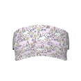 thumbnail image 1 of Xecao Purple Rabbit for Adult Sun Cap offers versatile sun protection with adjustable Velcro for a secure fit., 1 of 8