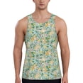 thumbnail image 1 of Xecao Rabbit And Chick Men's Tank Top Workout Quick Dry Sleeveless Gym Jogging Muscle Shirts Summer Swim Beach Tops, 1 of 9