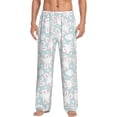 thumbnail image 1 of Xecao Rabbit And Star Men's Straight Lounge Pajama Pants: The Ultimate in Comfortable Sleepwear, 1 of 9