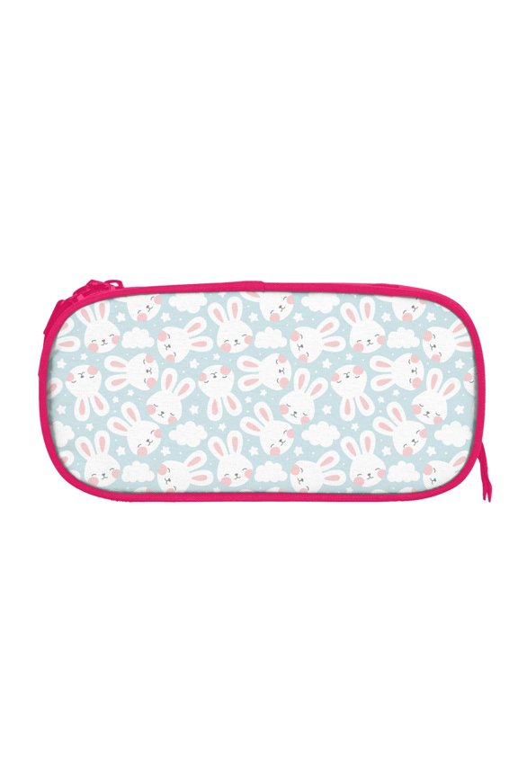 Rabbit And Star print Fanny Pack Belt Bag for Women and Men, Fashionable Waterproof Waist Pack with Adjustable Strap for Traveling, Hiking, Jogging, Cycling