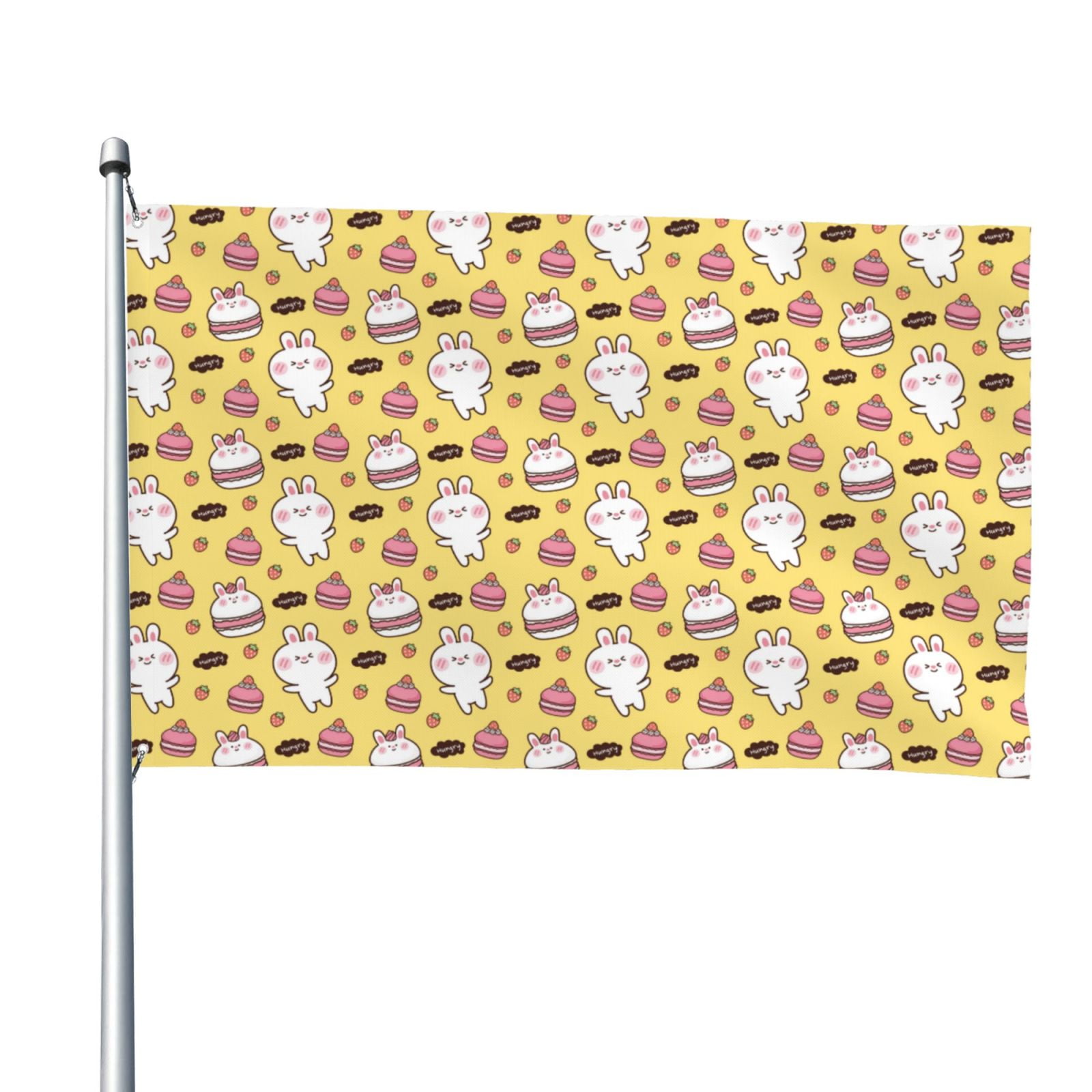 Xecao Rabbit Hunger for Longest Lasting Flag, Made From Polyester, UV ...