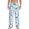 thumbnail image 1 of Xecao Rabbit2 Men's Straight Lounge Pajama Pants: The Ultimate in Comfortable Sleepwear, 1 of 9