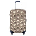 thumbnail image 1 of Xecao Raccoon print Elastic Luggage Cover, with double-sided print , is perfect for travel, business, and daily use, 1 of 9