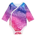 thumbnail image 1 of Xecao Rainbow Glitter Cute Print Baby unisex-baby Cotton Long-sleeve Bodysuits-2 Years, 1 of 6
