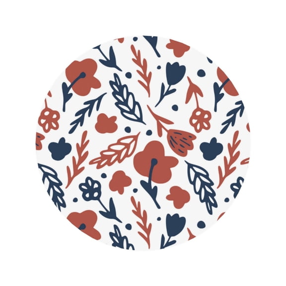 Xecao Red Blue Leaves for Fridge Magnets - Fun Decorative Refrigerator Magnets, Cute and Soft for Stylish Kitchen Accents