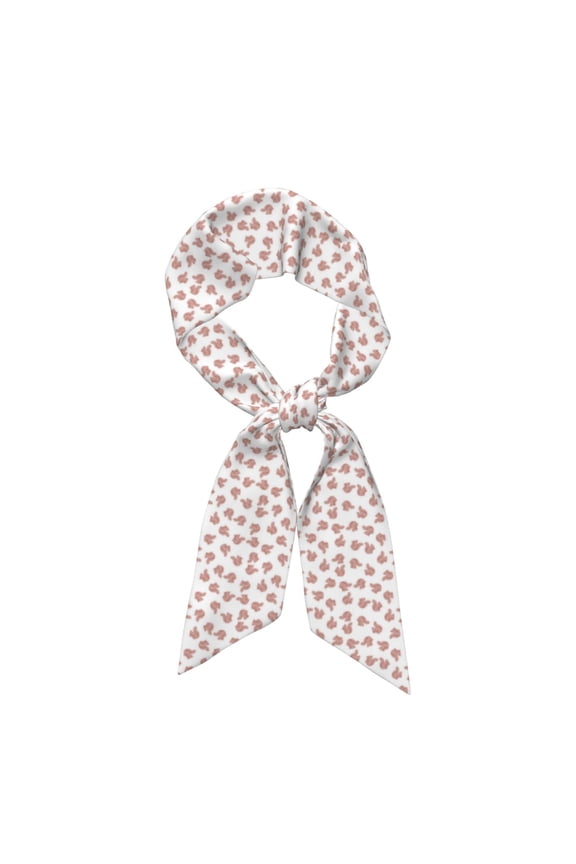 Red Fox Pattern Large Satin Head Scarf - Satin Hair Scarves Silk Bandana Scarf Headscarf Silk Feeling Scarf for Women