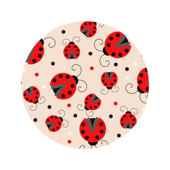 Xecao Red Ladybug for Fridge Magnets - Fun Decorative Refrigerator Magnets, Cute and Soft for Stylish Kitchen Accents
